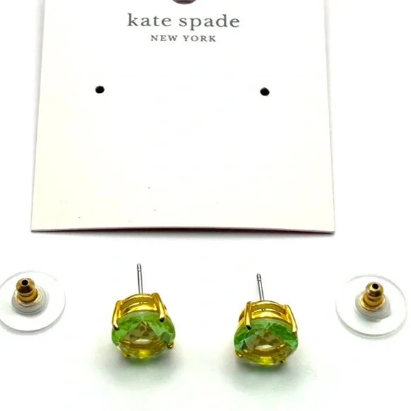 New Kate Spade Rise And Shine Studs
COLOR: Peridot - Picture 7 of 11